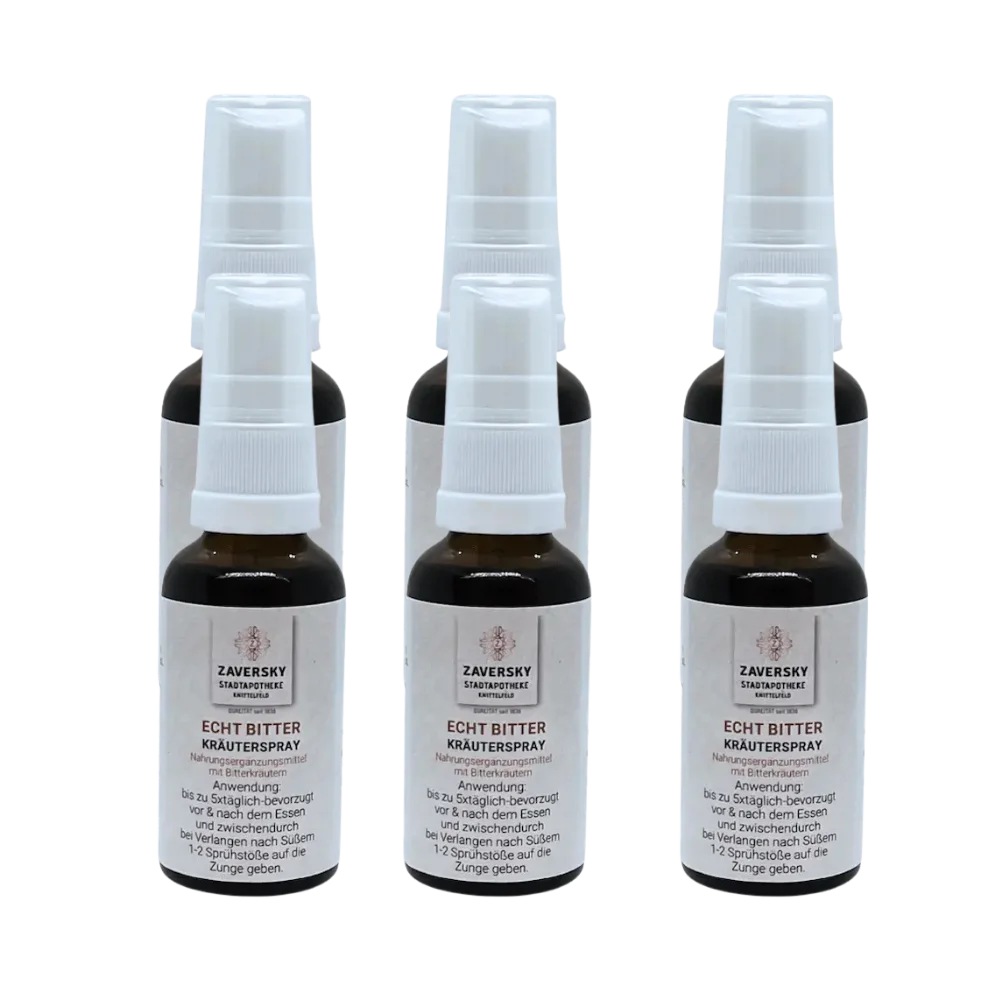 Echt Bitter Kräuterspray - bei Verlangen nach Süßem