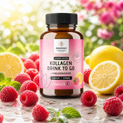 Kollagen Drink to Go - Himbeer/Zitrone