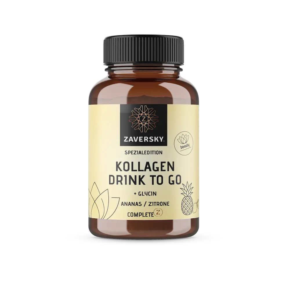 Kollagen Drink to Go – SPEZIALEDITION Ananas/Zitrone + Glycin bei Apotheke Zaversky