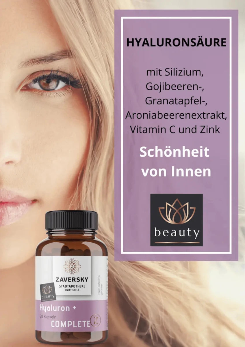 Beauty Paket - Kollagen, Hyaluron, Spermidin - Nahrungsergänzung - Apotheke Zaversky