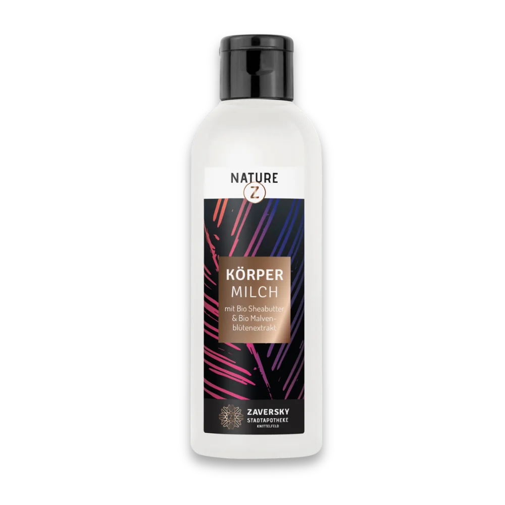 Körpermilch White Edition mit Traubenkernöl, Sheabutter und Holunderblüten