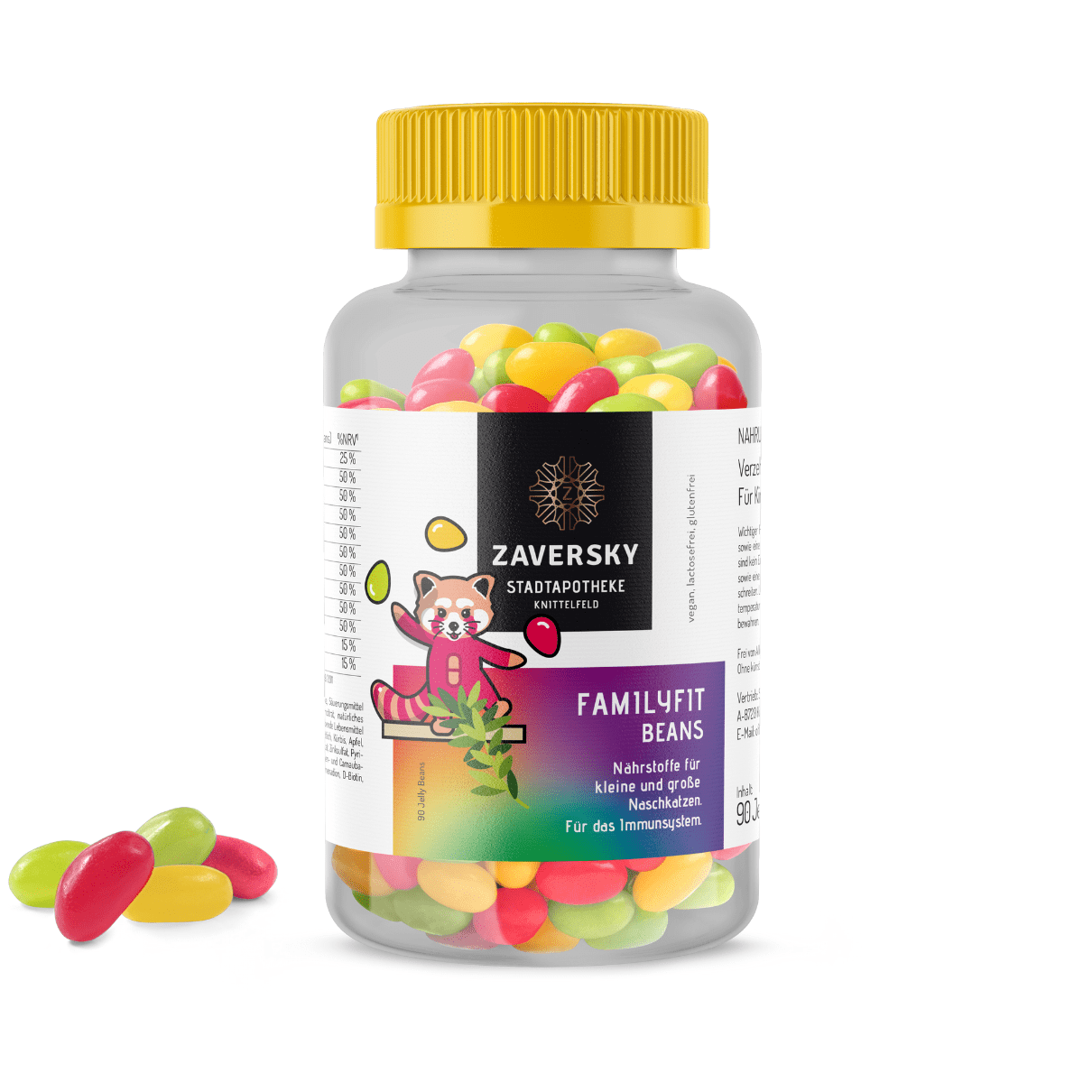 Familyfit BEANS - Der süße Multivitamin Snack - 1 Packung - Nahrungsergänzung - Apotheke Zaversky