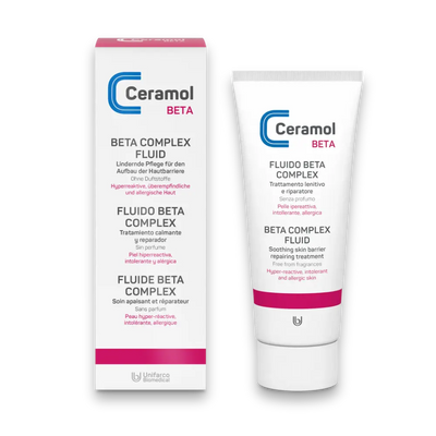 Beta Complex Fluid - Ceramol - Körperpflege die Rötungen, Reizungen und Juckreiz lindert
