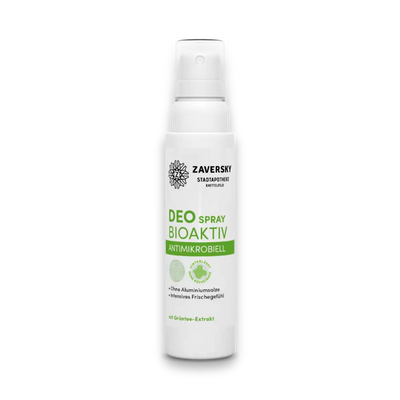 DEO SPRAY BIOAKTIV ANTIMIKROBIELL mit Grüntee-Extrakt