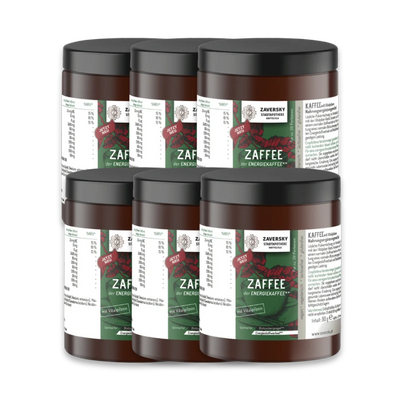 Zaffee - Energiekaffee mit Vitalpilzen für Energie, Vitalität und Nervenstärke