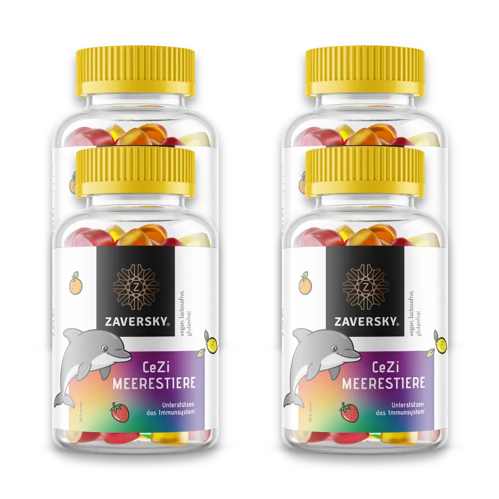 CeZi Meerestiere- Vitamin C + Zink Quelle für Genießer