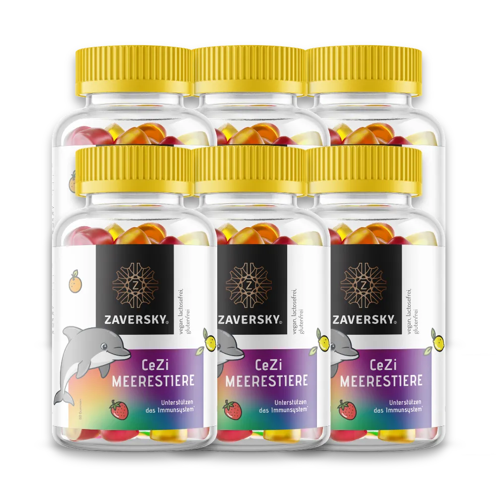 CeZi Meerestiere- Vitamin C + Zink Quelle für Genießer