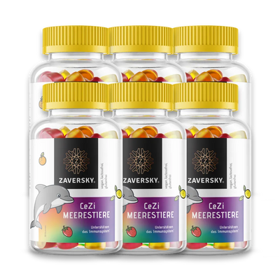 CeZi Meerestiere- Vitamin C + Zink Quelle für Genießer