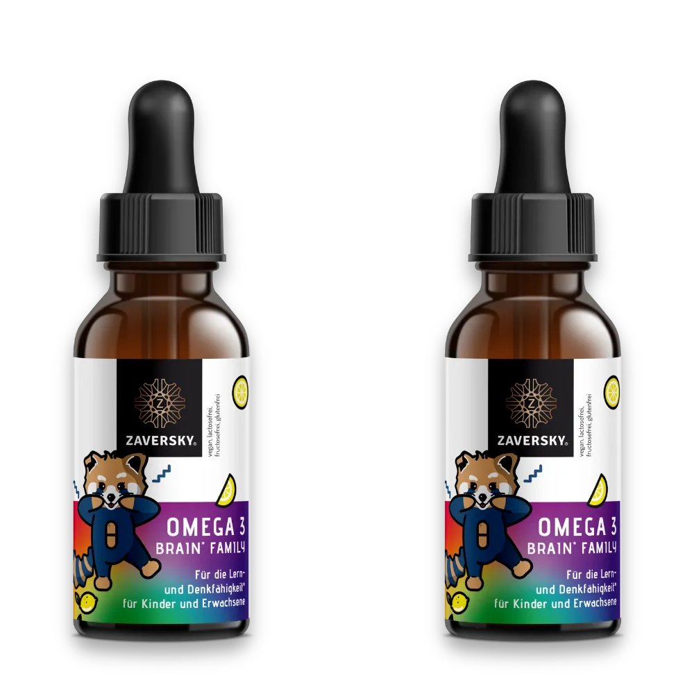 Omega 3 Brain Family - der Omega Komplex für schlaue Familien