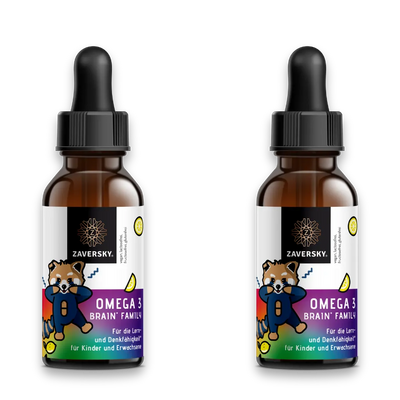 Omega 3 Brain Family - der Omega Komplex für schlaue Familien