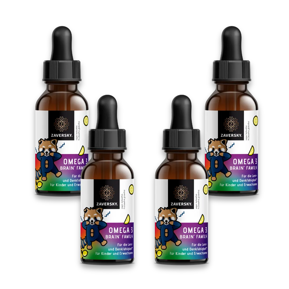 Omega 3 Brain Family - der Omega Komplex für schlaue Familien