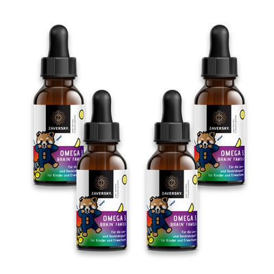 Omega 3 Brain Family - der Omega Komplex für schlaue Familien