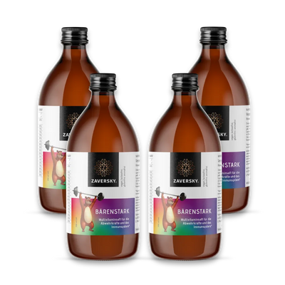 Bärenstark Multivitaminsaft mit B12 für die Abwehrkräfte und das Immunsystem