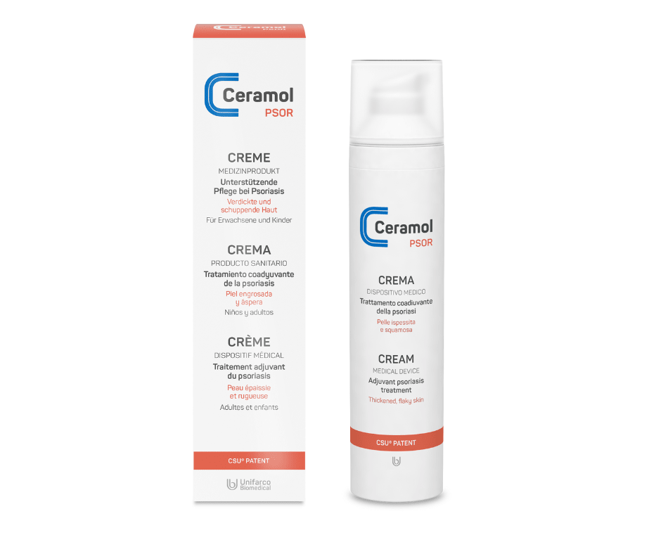 Ceramol PSOR Creme – Pflege bei Psoriasis & verdickter Haut - Kosmetika - Apotheke Zaversky