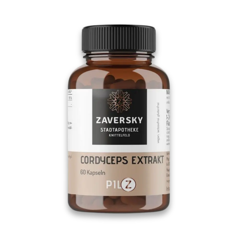 Cordyceps Extrakt - Nahrungsergänzung - Apotheke Zaversky