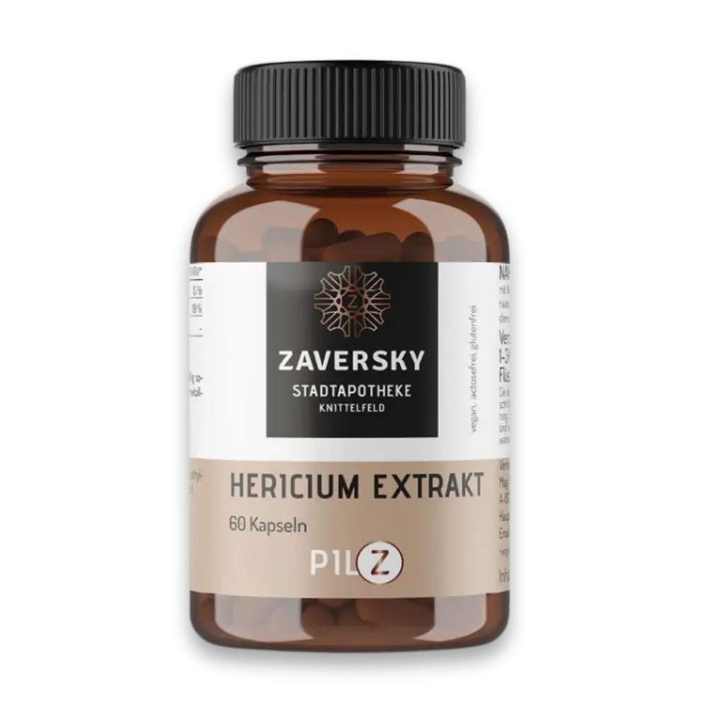 Hericium Extrakt - Nahrungsergänzung - Apotheke Zaversky
