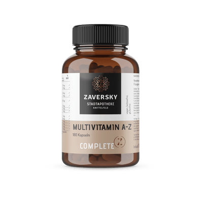 Multivitamin A - Z - 180 Stück für 90 Tage - Nahrungsergänzung - Apotheke Zaversky