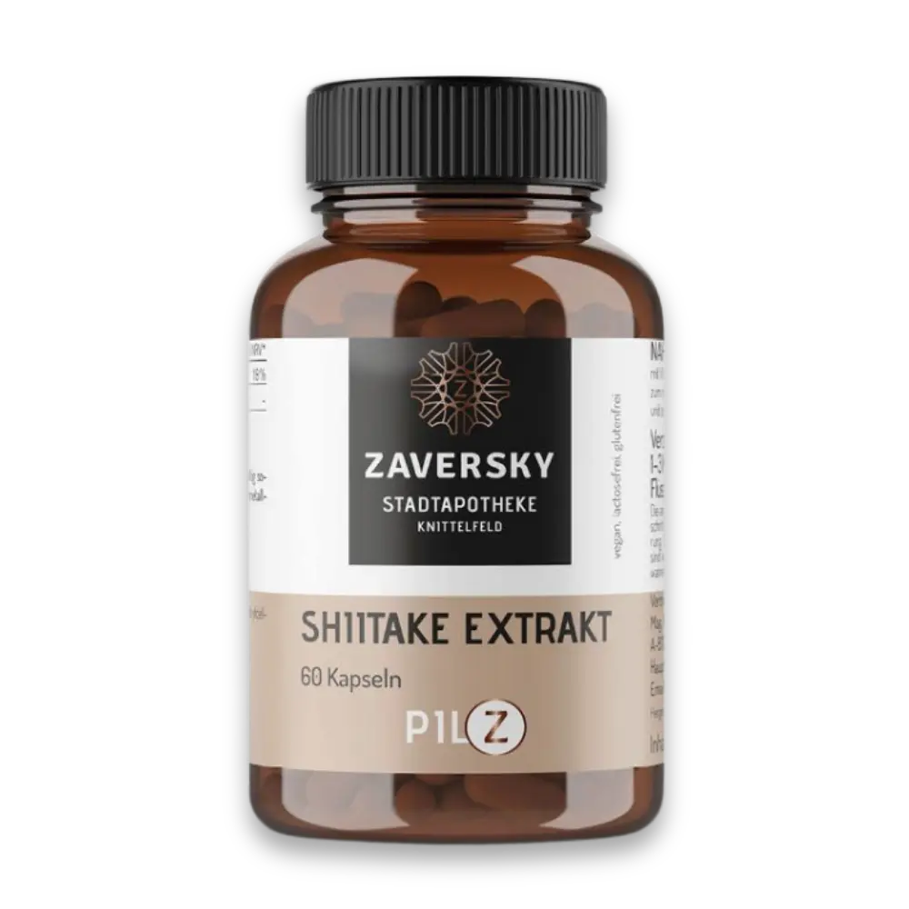 Shiitake Extrakt - Nahrungsergänzung - Apotheke Zaversky
