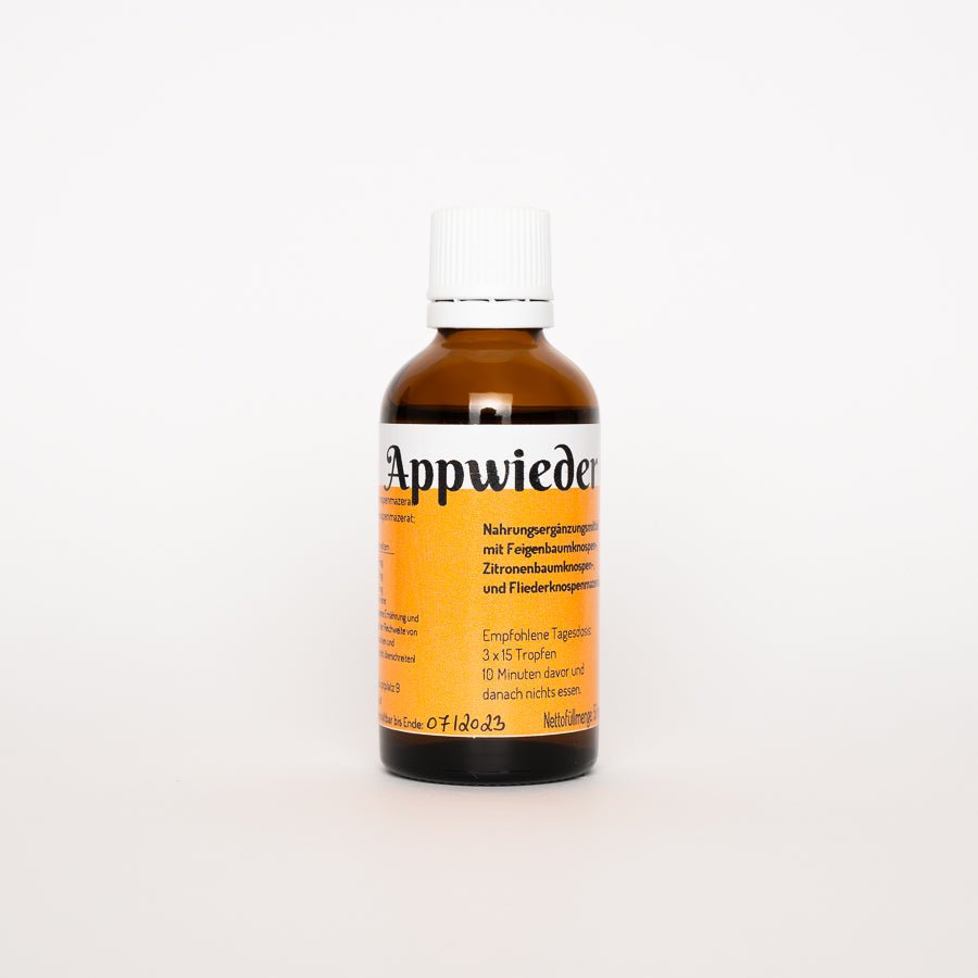Appwieder Tropfen - Hausapotheke - Apotheke Zaversky