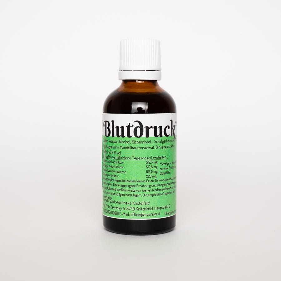 Blutdruck Tropfen Frau - Hausapotheke - Apotheke Zaversky