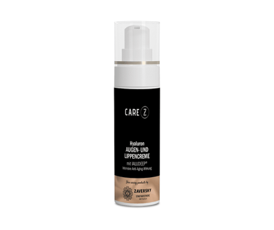 Hyaluron AUGEN - und LIPPENCREME - intensive Anti Aging - Wirkung CareZ - Kosmetika - Apotheke Zaversky