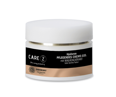 Hyaluron PFLEGENDES CREME - GEL sehr leichte Textur CareZ - Kosmetika - Apotheke Zaversky