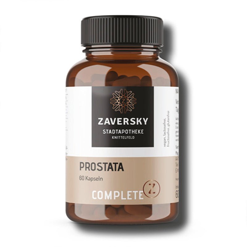 Prostata - Nahrungsergänzung - Apotheke Zaversky