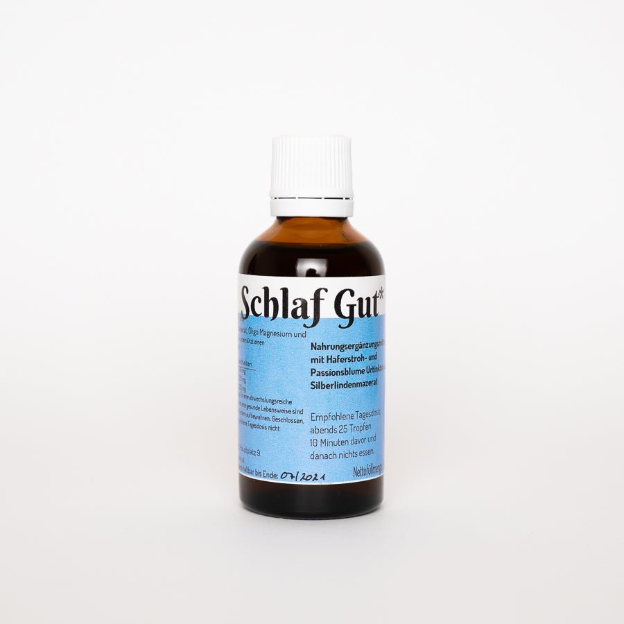 Schlaf gut Tropfen - Hausapotheke - Apotheke Zaversky