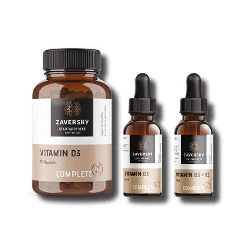Vitamin D3 Tropfen - Nahrungsergänzung - Apotheke Zaversky
