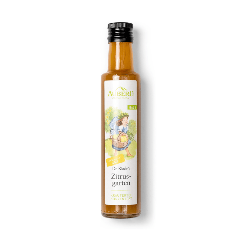 Zitrusgarten - Kräuterteekonzentrat - Hausapotheke - Apotheke Zaversky